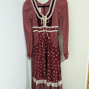 Red Gunne Sax Dress